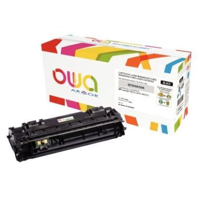 Achetez Cartouche laser compatible à la marque HP Q7553A noir K12334OW OWA ARMOR pas cher sur Ma Re..