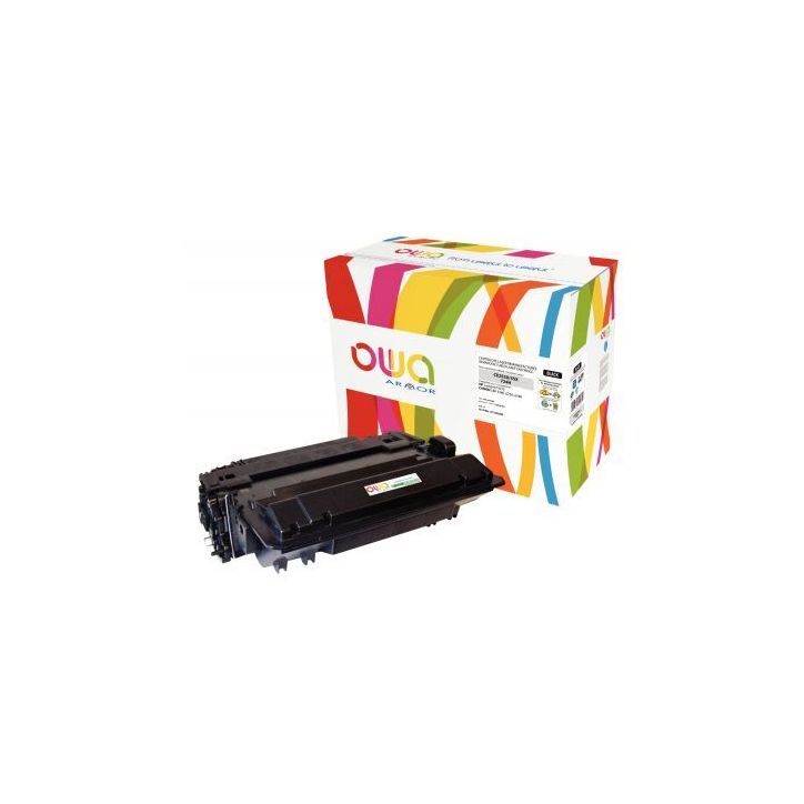 Cartouche laser compatible à la marque HP CE255X noir haute capacité K15222OW OWA ARMOR