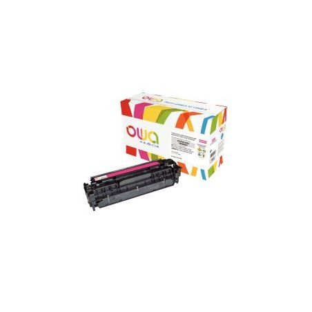 Achetez OWA cartouche laser magenta remanufacturée compatible Canon 718 et HP 304A (CC533A) 304A / ..