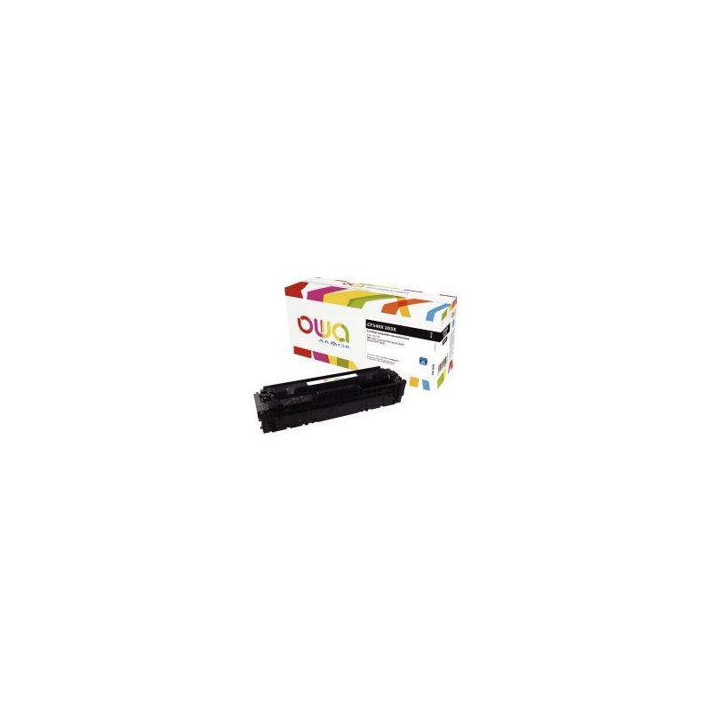 Achetez OWA cartouche laser noire haute capacité remanufacturée compatible HP 203X (CF540X) 203X K.. Achetez OWA cartouche laser noire haute capacité remanufacturée compatible HP 203X (CF540X) 203X K..