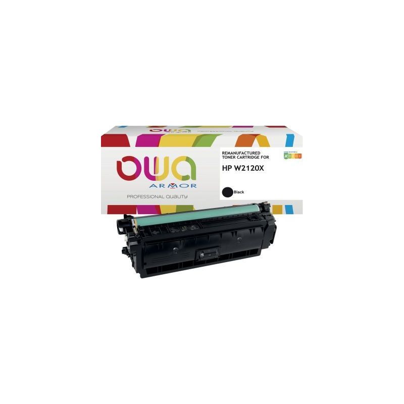 Achetez OWA toner laser remanufacturé noir haute capacité compatible HP 212X (W2120X) 212X K18947O.. Achetez OWA toner laser remanufacturé noir haute capacité compatible HP 212X (W2120X) 212X K18947O..
