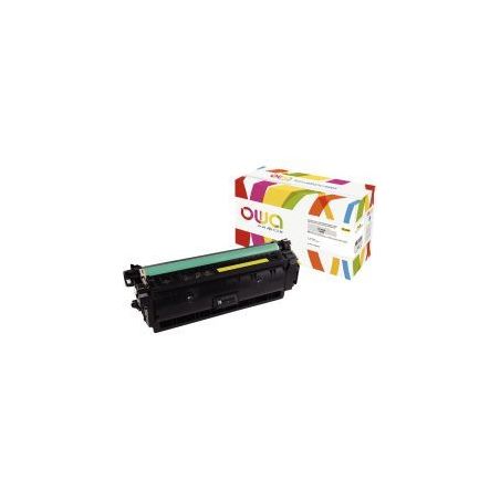 Achetez OWA cartouche laser jaune haute capacité remanufacturée compatible HP 508X (CF362X) 508A K..
