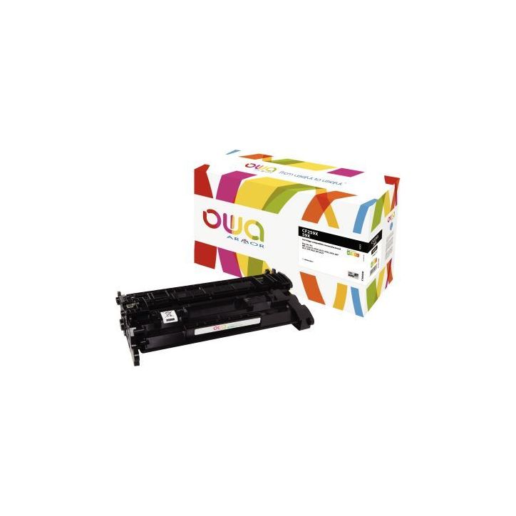 Cartouche laser compatible à la marque HP CF259X noir haute capacité K18650OW OWA ARMOR