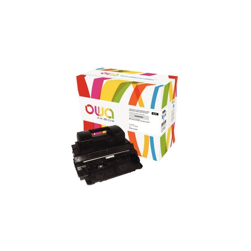 Achetez Cartouche laser compatible à la marque HP CE390X noir haute capacité K15535OW OWA ARMOR pa.. Achetez Cartouche laser compatible à la marque HP CE390X noir haute capacité K15535OW OWA ARMOR pa..