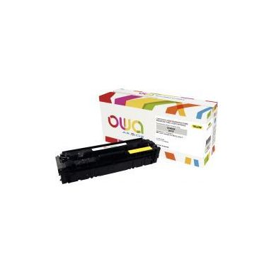 Achetez OWA cartouche laser jaune haute capacité remanufacturée compatible HP 201X (CF402X) 201X K..