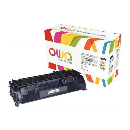 Achetez Cartouche laser compatible à la marque HP CE505A noir K15120OW OWA ARMOR pas cher sur Ma Re..