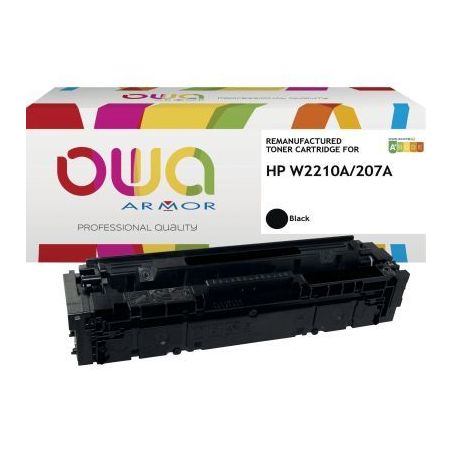 Achetez OWA toner laser remanufacturé compatible HP 207A (W2210A) 207A K18887OW OWA ARMOR pas cher ..