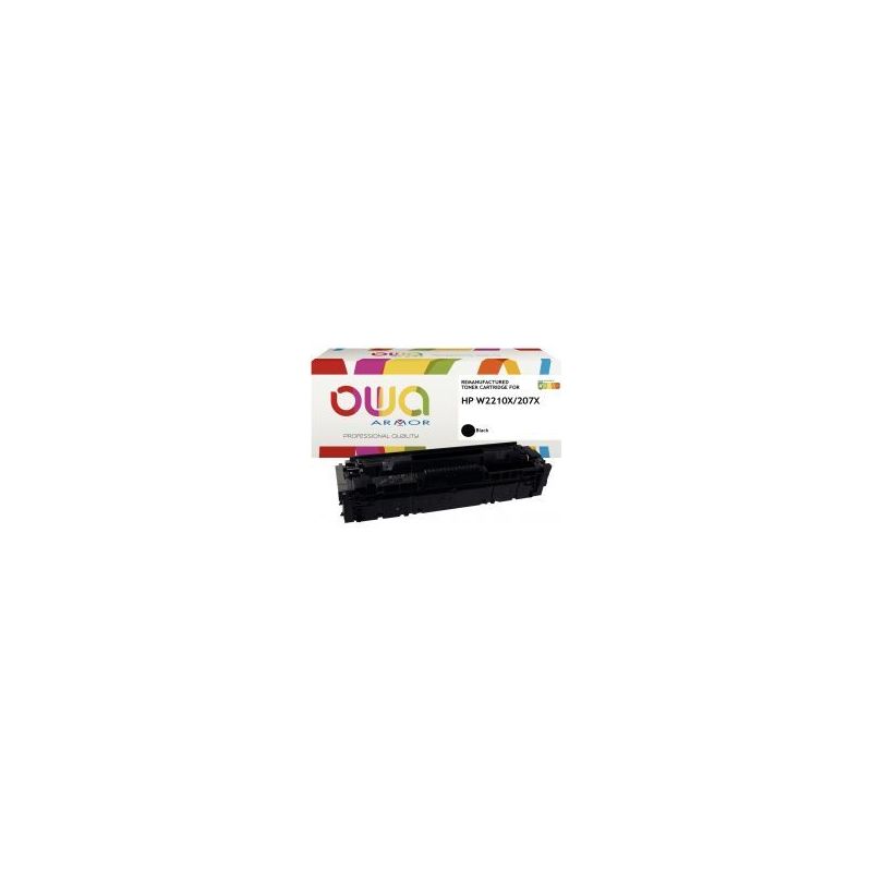 Achetez OWA cartouche laser noire Haute capacité remanufacturée compatible HP 207X (W2210X) 207X K.. Achetez OWA cartouche laser noire Haute capacité remanufacturée compatible HP 207X (W2210X) 207X K..