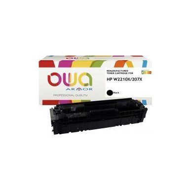 Achetez OWA cartouche laser noire Haute capacité remanufacturée compatible HP 207X (W2210X) 207X K..