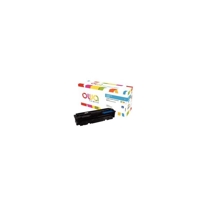 Achetez OWA cartouche laser cyan haute capacité remanufacturée compatible HP 415X (W2031X) 415X K1.. Achetez OWA cartouche laser cyan haute capacité remanufacturée compatible HP 415X (W2031X) 415X K1..