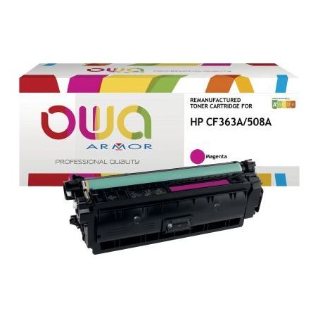 Achetez Toner laser compatible à la marque HP CF363A  magenta K15858OW OWA ARMOR pas cher sur Ma Re..