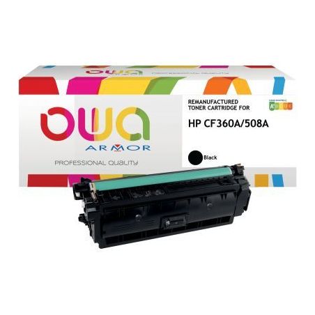 Achetez Toner laser compatible à la marque HP CF360A noir K15856OW OWA ARMOR pas cher sur Ma Rentrî.