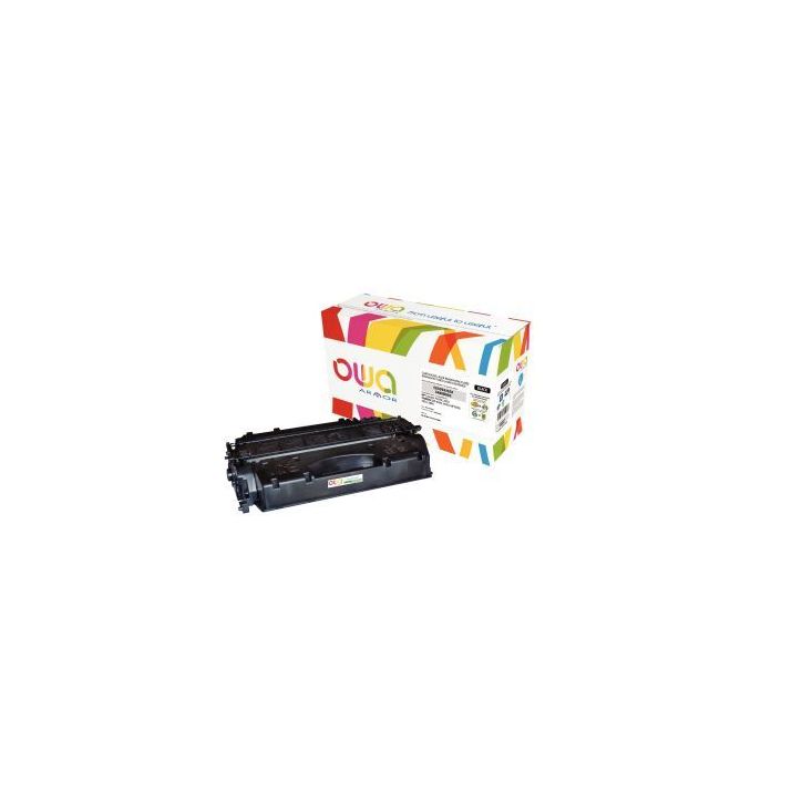 Cartouche laser compatible à la marque HP CE505X noir haute capacité K15121OW OWA ARMOR