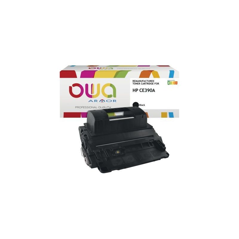 Achetez Cartouche laser compatible à la marque HP CE390A noir K15534OW OWA ARMOR pas cher sur Ma Re..