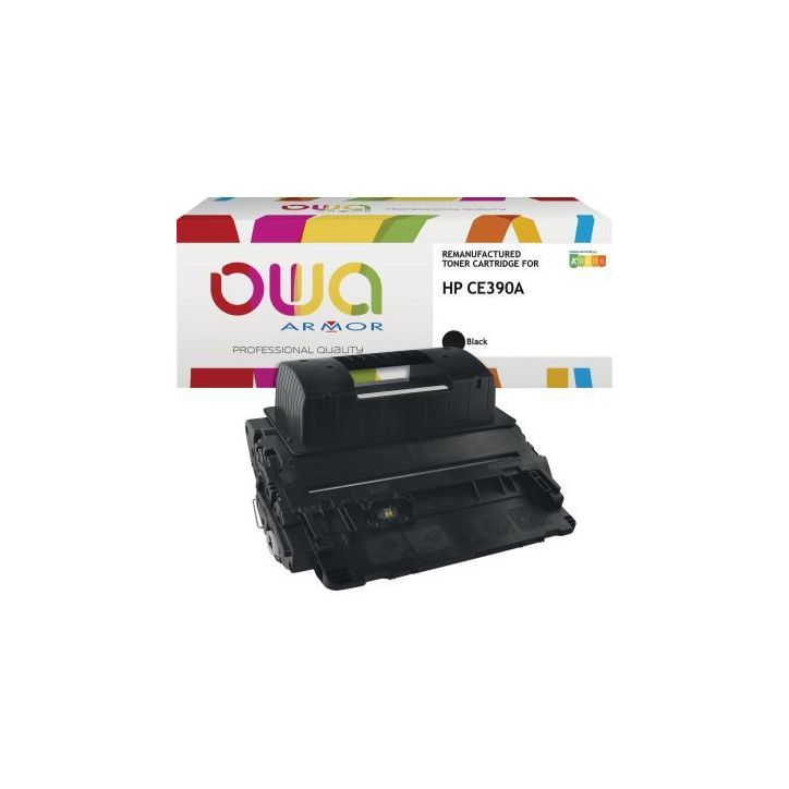 Cartouche laser compatible à la marque HP CE390A noir K15534OW OWA ARMOR