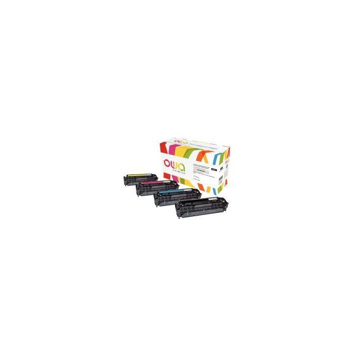 OWA cartouche laser cyan remanufacturée compatible HP 305A (CE411A) 305A K15580OW OWA ARMOR