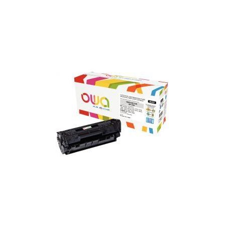 Achetez OWA cartouche laser noire jumbo remanufacturée compatible HP 12A / CAN 703 (Q2612A / CAN 70..