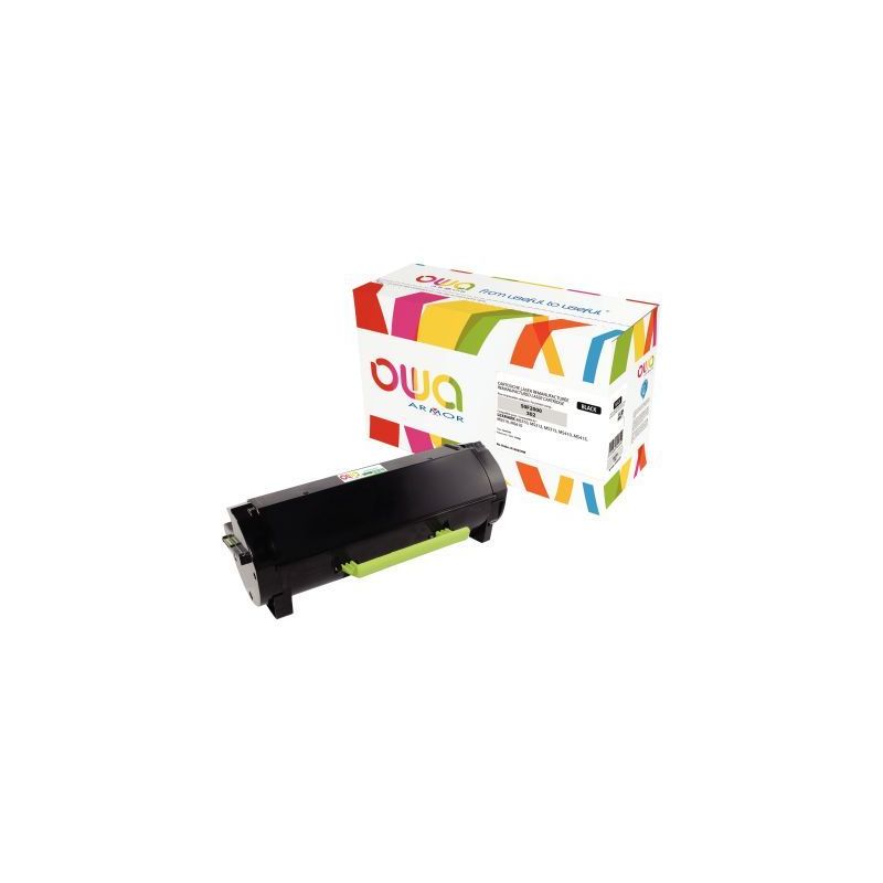Achetez Toner compatible à la marque Lexmark 50F2000 noir K16025OW OWA ARMOR pas cher sur Ma Rentrî.