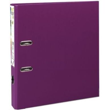 Achetez Classeur à  levier en plastique PREM'TOUCH format A4 maxi dos 5 cm fuchsia 53147E EXACOMPT..