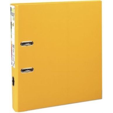 Achetez Classeur à  levier en plastique PREM'TOUCH format A4 maxi dos 5 cm jaune 53149E EXACOMPTA ..