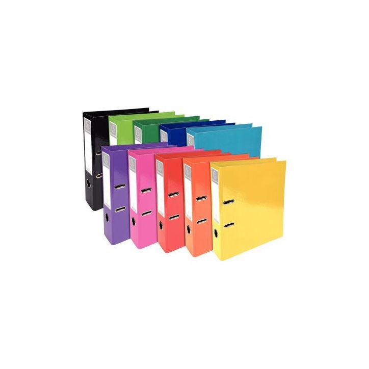 Classeur à levier IDERAMA pour format A4, dos 7 cm, coloris assortis 53629E IDERAMA EXACOMPTA