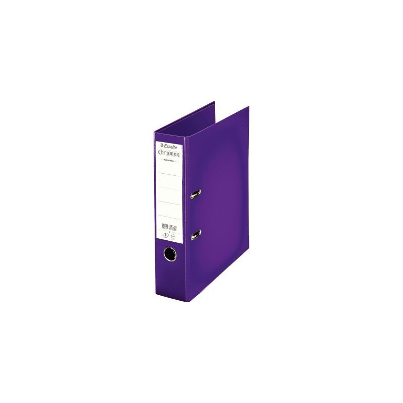 Achetez Classeur à levier CHROMOS+ dos large 8 cm, violet 230112 CHROMO + ESSELTE pas cher sur Ma R..