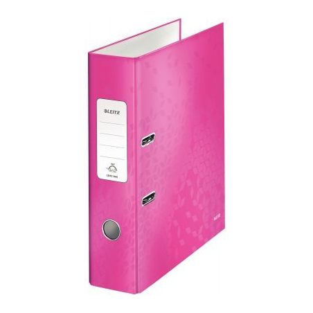 Achetez Classeur à levier 180° WOW pour format A4, dos 8 cm, rose 10050123 WOW LEITZ pas cher sur ..