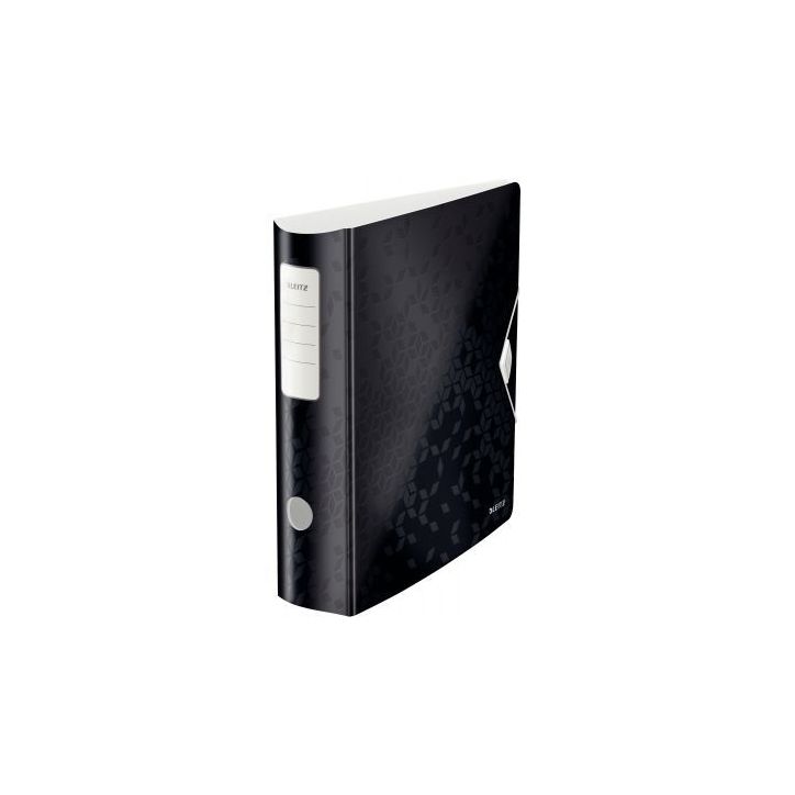 Classeur à levier en polypropylène Leitz WOW Active 180°, dos 75 mm, noir 11060195 WOW LEITZ