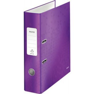 Achetez Classeur à levier 180° WOW pour format A4, dos 8 cm, violet 10050162 WOW LEITZ pas cher su..