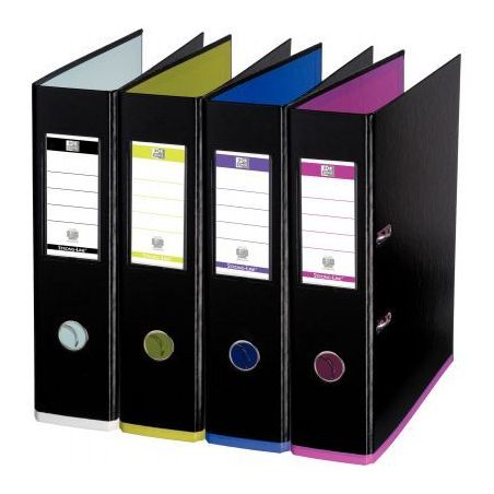 Achetez Lot de 10 classeurs à levier MY COLOUR, dos de 80 mm, noir 100023639 MY COLOR HAMELIN pas c..