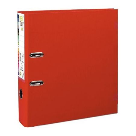 Achetez EXACOMPTA Classeur à levier en polypro PREMTOUCH dos de 8cm, coloris Rouge pas cher sur M..
