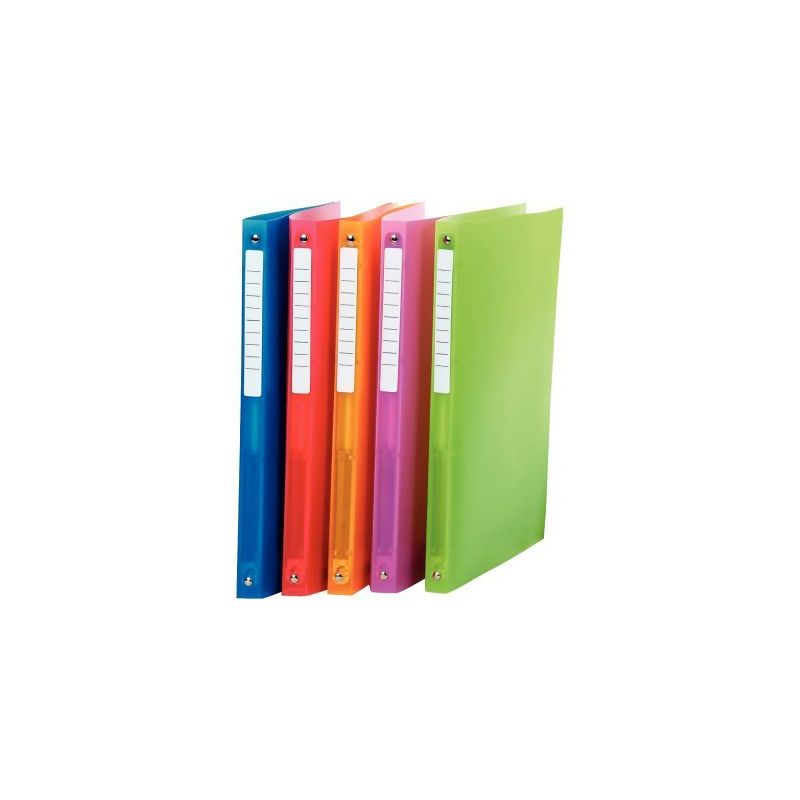 Achetez Classeur en polypropylène Color Fresh, format A4, dos 2 cm, rouge 1410105RO pas cher sur Ma..