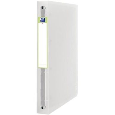 Achetez Classeur 4 anneaux OXFORD 2nd Life en polypropylène recyclé, dos 4 cm, format A4+, incolor..