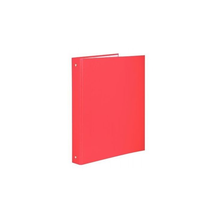 EXACOMPTA Classeur 4 anneaux de 30 mm, en polypropylène, dos de 4 cm, Rouge