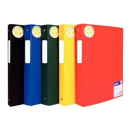 Achetez Classeur 4 anneaux ECOGREEN en polypropylène recyclé, dos 4 cm, format A4+, coloris assort..