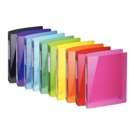Achetez Classeur 4 anneaux en polypropylène IDERAMA, format A4+, dos 4 cm, coloris assortis 51770E ..
