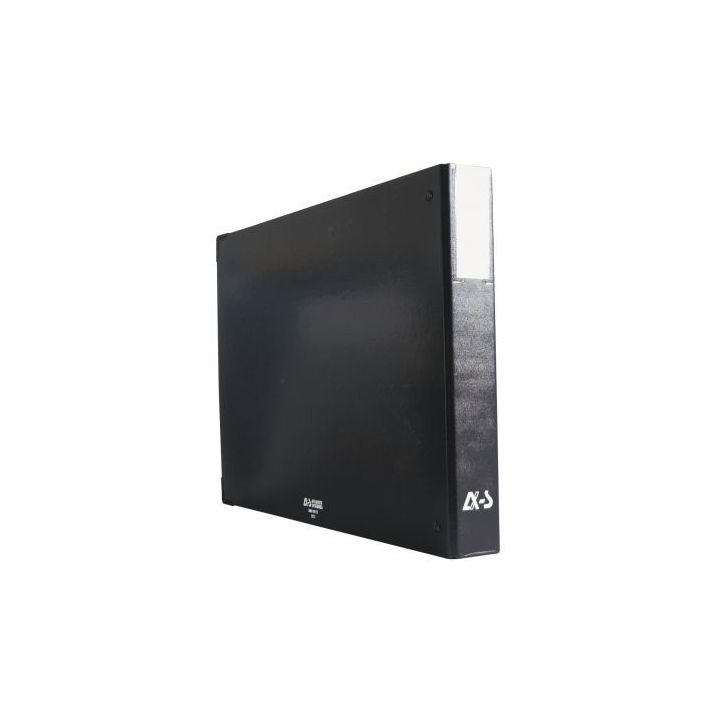 Classeur à l'italienne 4 anneaux diamètre 30mm pour format A3 (29,7x42cm)  noir ST302 ARIANEX