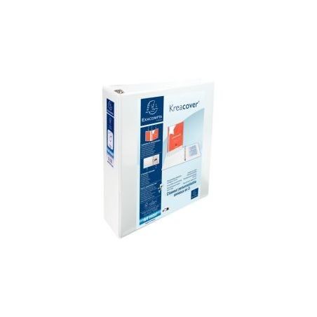 Achetez ESSELTE Classeur à  couverture personnalisable sur trois faces PP Blanc ?? dos de 9 cm p..