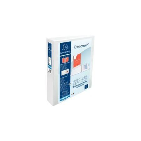 Achetez ESSELTE Classeur à  couverture personnalisable sur trois faces PP Blanc ?? dos de 6,5 cm..