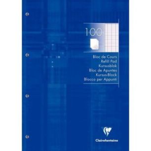 Achetez Bloc de cours 200 pages perforées A4 90g séyès 5819C CLAIREFONTAINE pas cher sur Ma Rentr..