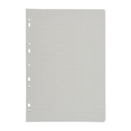 Achetez Sachet de 50 feuillets mobiles, format A4, quadrillé 5x5, papier blanc 90g 2397C pas cher s..