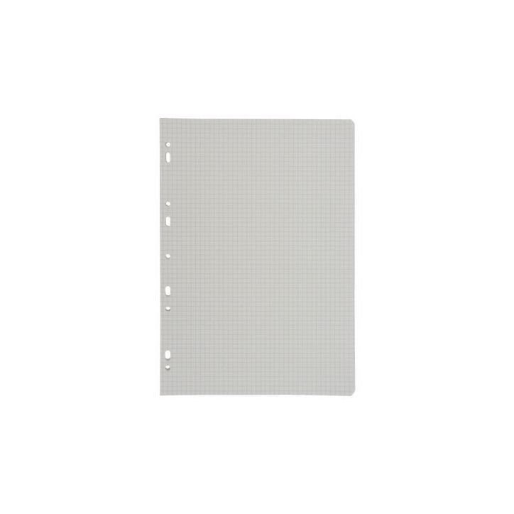 Sachet de 50 feuillets mobiles, format A4, quadrillé 5x5, papier blanc 90g 2397C