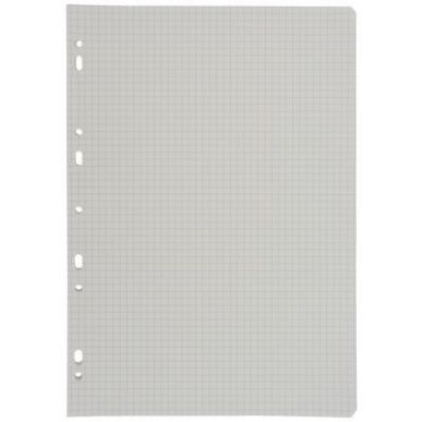 Achetez Sachet de 50 feuillets mobiles, format A4, quadrillé 5x5, papier blanc 90g 2397C pas cher s..