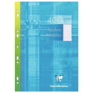 Achetez CLAIREFONTAINE Copies simples format 21x29,7cm 400 pages grands carreaux Séyès Blanc 90g s..