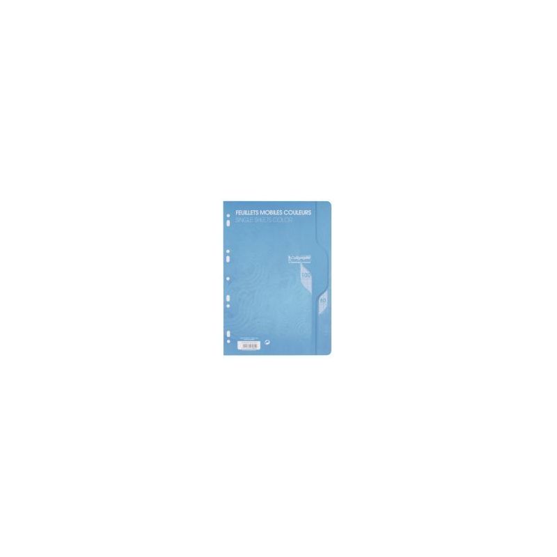 Achetez Sachet de 50 feuillets mobiles (100 pages) format 21x29,7cm séyès 80g coloris bleu 7962C p.. Achetez Sachet de 50 feuillets mobiles (100 pages) format 21x29,7cm séyès 80g coloris bleu 7962C p..