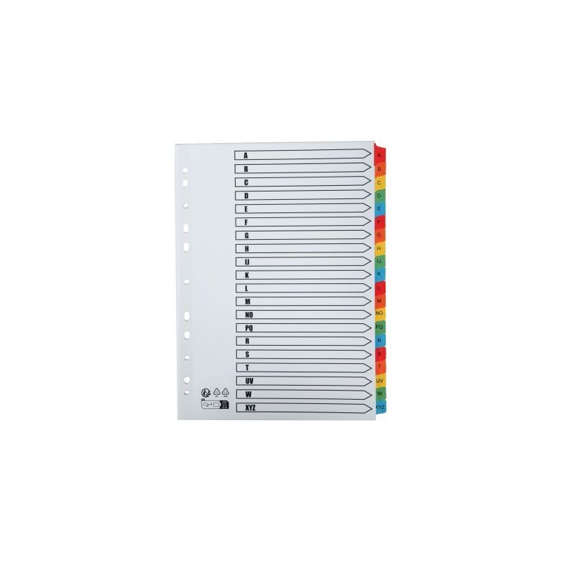 Achetez Jeu de 20 intercalaires alphabétiques en carte Mylar, format A4 1111E EXACOMPTA pas cher su.. Achetez Jeu de 20 intercalaires alphabétiques en carte Mylar, format A4 1111E EXACOMPTA pas cher su..