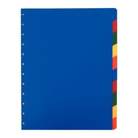 Achetez Jeu de 10 intercalaires ADOC COLOR en polypropylène 1899-100 pas cher sur Ma Rentrée Scola..