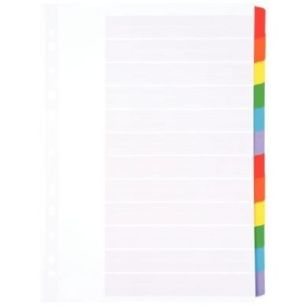 Achetez Jeu de 12 intercalaires cartonnés format A4+ 8337012-980 LANDS pas cher sur Ma Rentrée Sco..