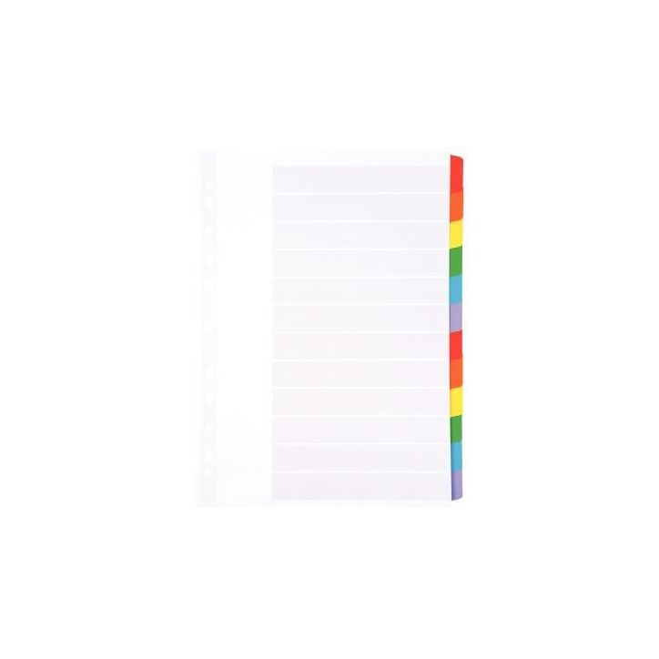 Jeu de 12 intercalaires cartonnés format A4+ 8337012-980 LANDS