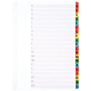 Achetez Intercalaires alphabétiques 20 touches A à Z format A4+ 8337420-980 LANDS pas cher sur Ma ..